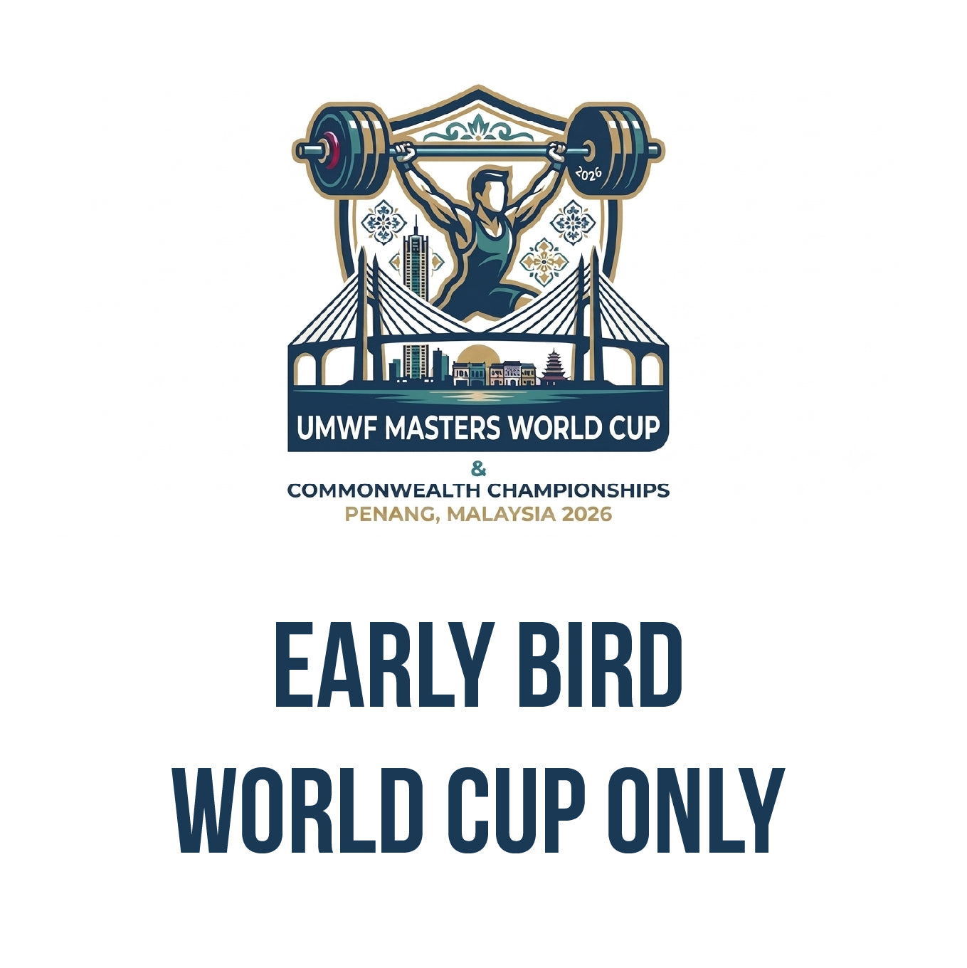 UMWF Masters World Cup Entry - Early Bird