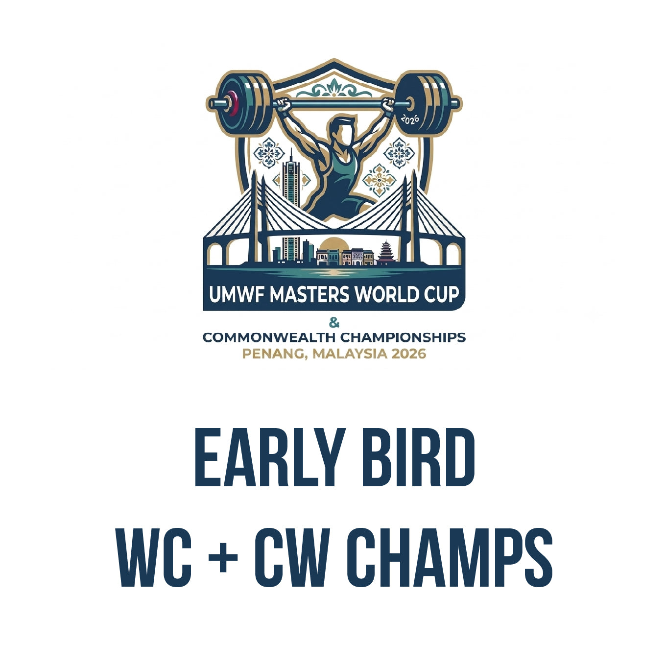 UMWF Masters World Cup & Commonwealth Championships - Early Bird